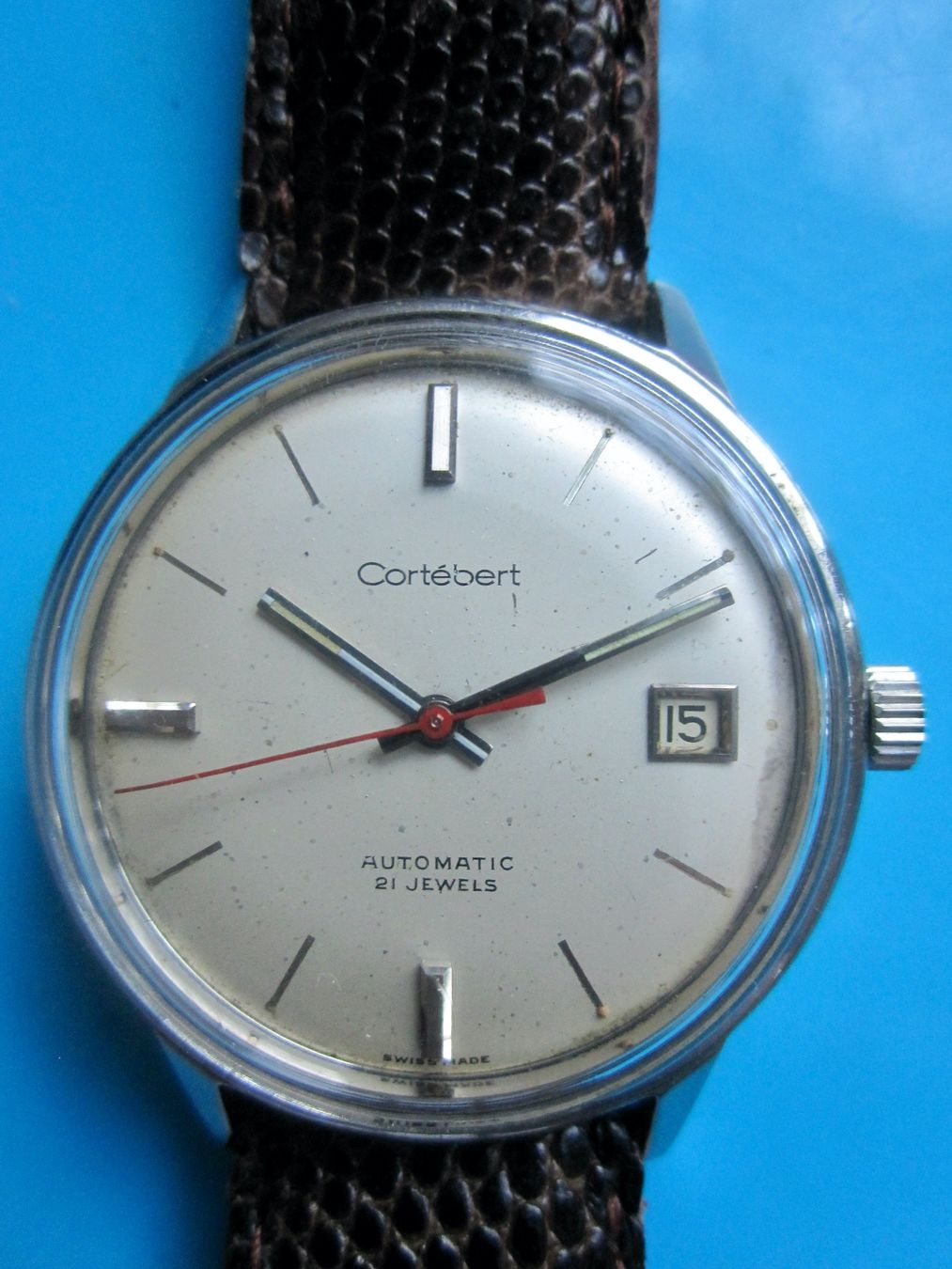 Cortébert Orologi: Cortébert Automat 35mm oK – Usato da Massagno venduto da catbed