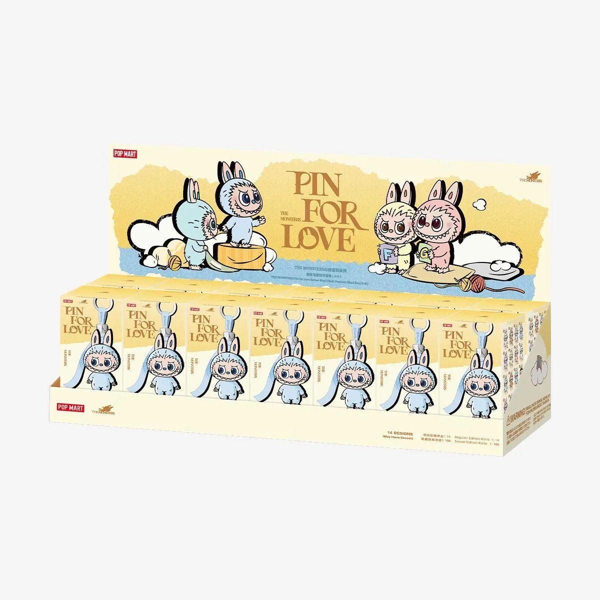 Pop Mart Statuette: Labubu - Pin for Love A-M – Nuovo e nell'imballaggio originale da Bülach venduto da MookzMajestics 1