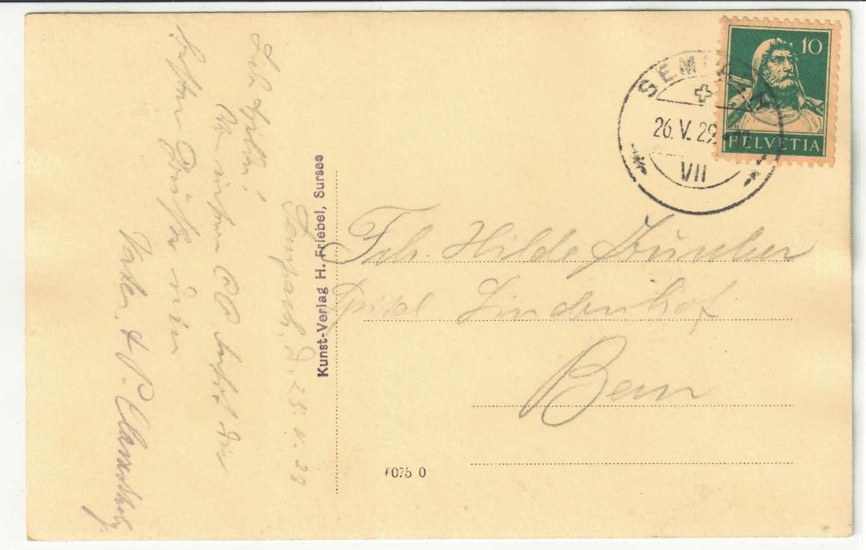 Cartoline postali: Sempach - Schlacht-Kapelle – Usato da Ettingen venduto da Kartenplanet 1