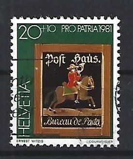 Tutti i francobolli: 1981 - PP/ Berner Fischerpost in Aarburg – Usato da Schaffhausen venduto da poststamp