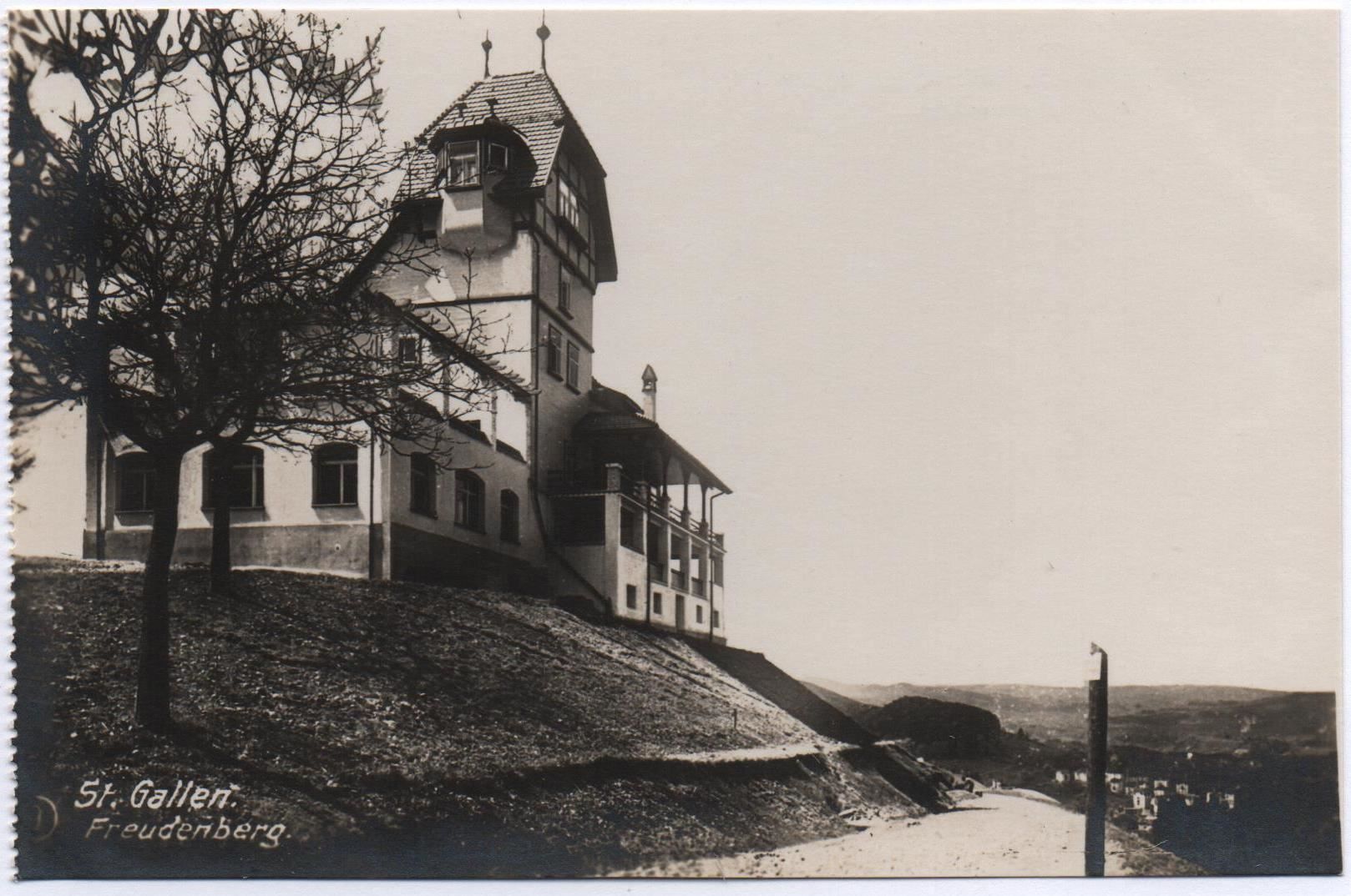 Cartoline postali: ST. GALLEN Point de vue Freudenberg – Nuovo (secondo la descrizione) da Jona venduto da philajona