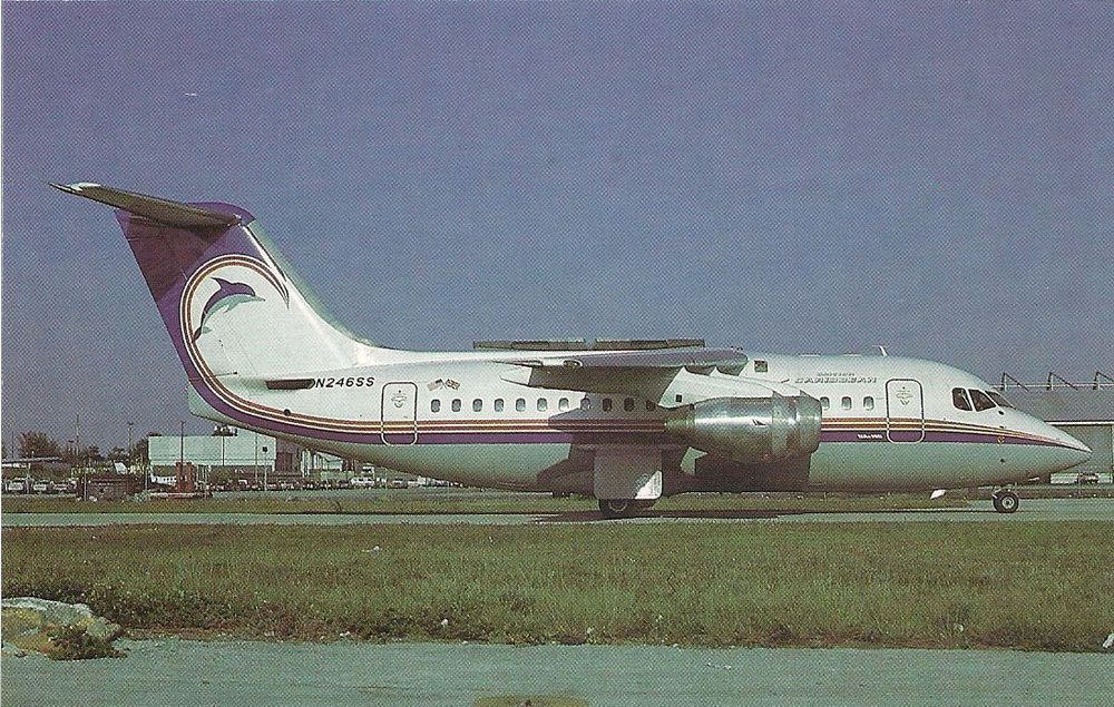 British Caribbean Airways BAe 146-100A N246SS (Neu und originalverpackt ...
