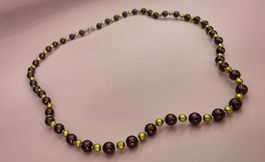 Kette Modeschmuck braun sehr schön