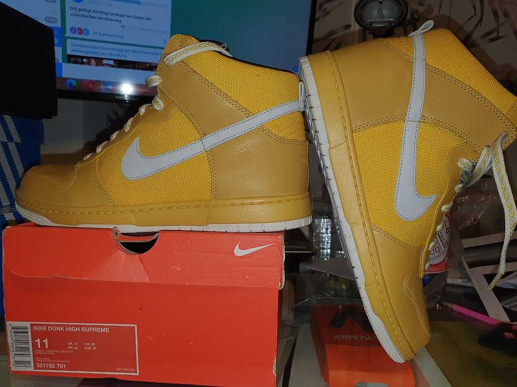 Nike Herrenschuhe: Nike Dunk High Supreme 45 neu – Neu und originalverpackt aus Dorf von OPTIMAL007
