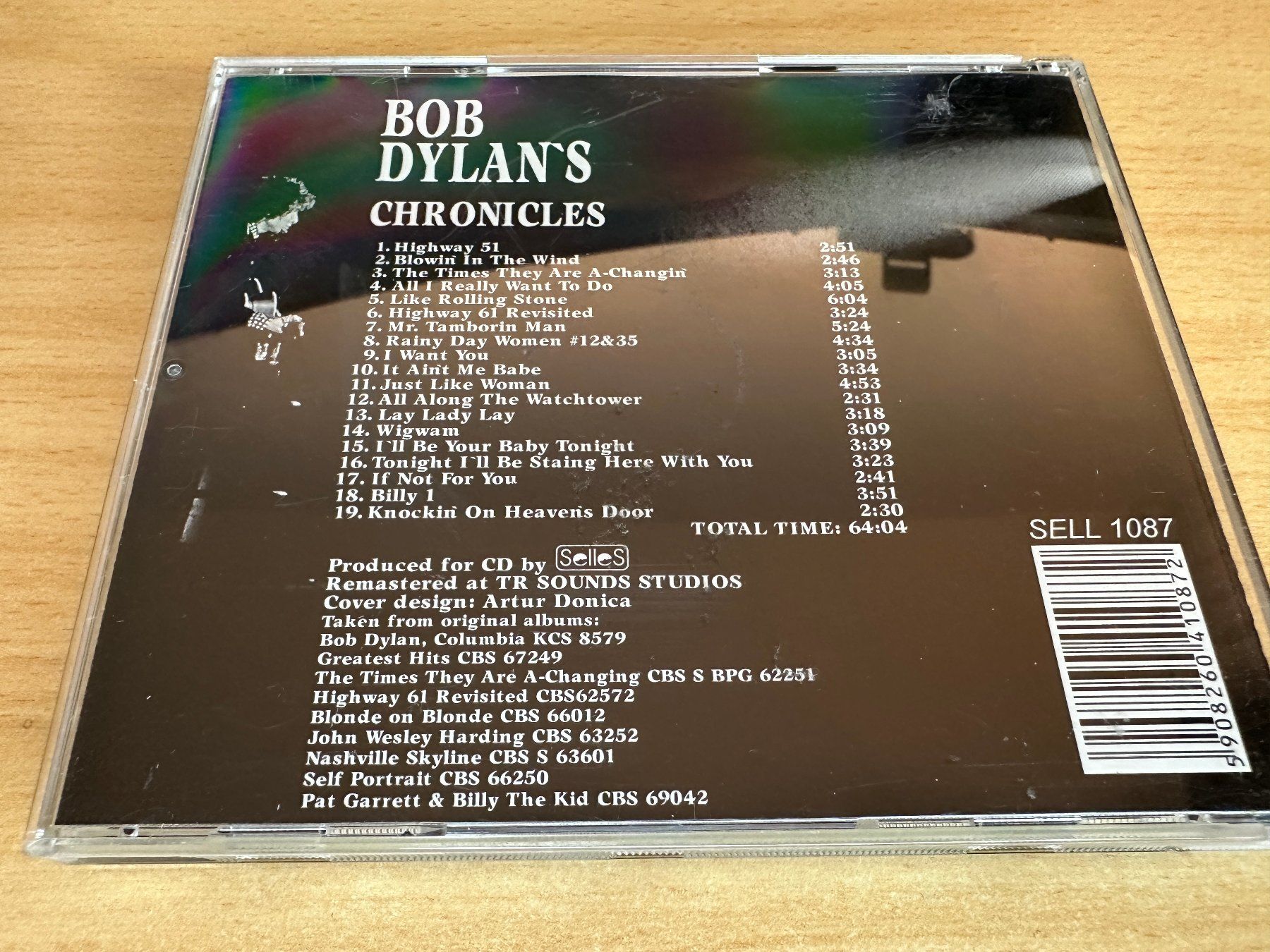 CD: Bob Dylan – Bob Dylan's Chronicles – Usato da Rikon im Tösstal venduto da Alpenmutz 1