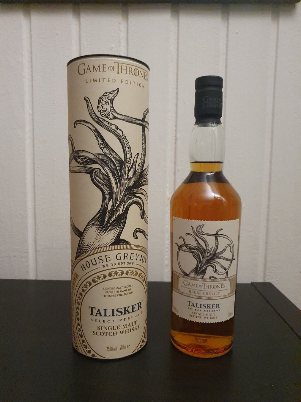 Talisker Bevande alcoliche: Talisker Game of Thrones House Greyjoy – Nuovo e nell'imballaggio originale da Langnau am Albis venduto da jer_pm72 1