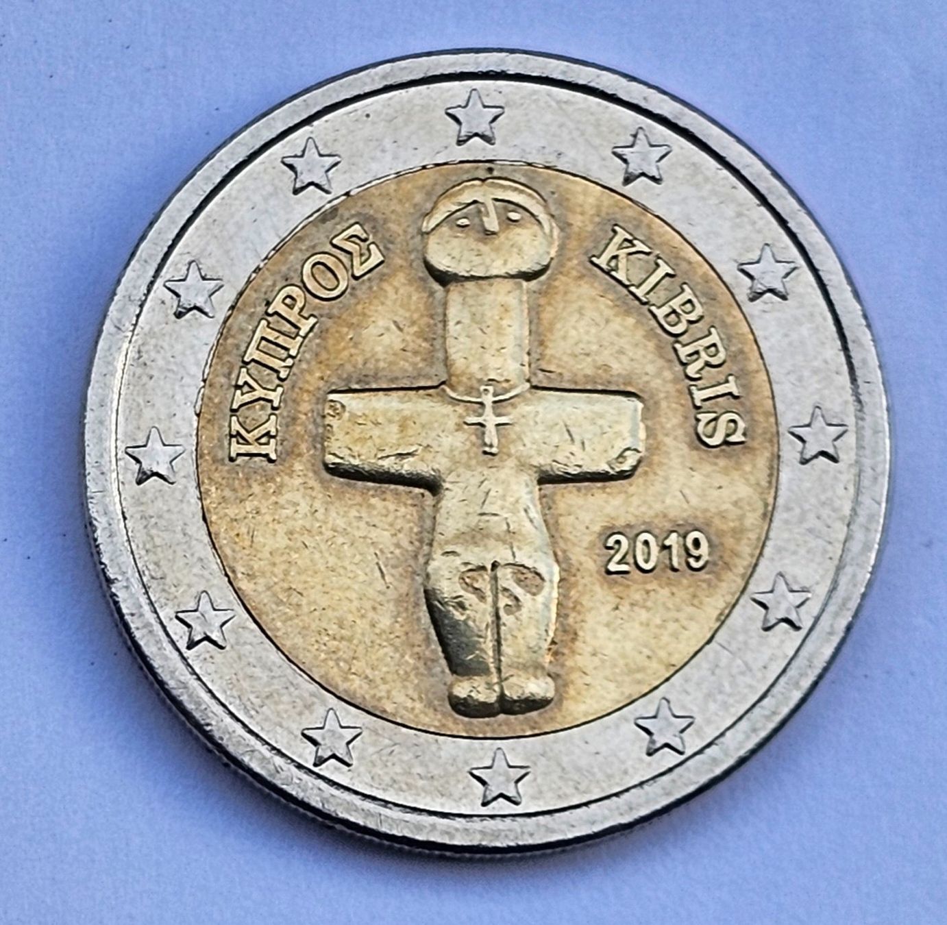 Tutti le monete: Pièce 2 Euros Chypre 2019 – Usato da PERLY venduto da Csrg 1