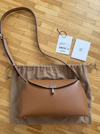 Toteme T-Loch leather bag