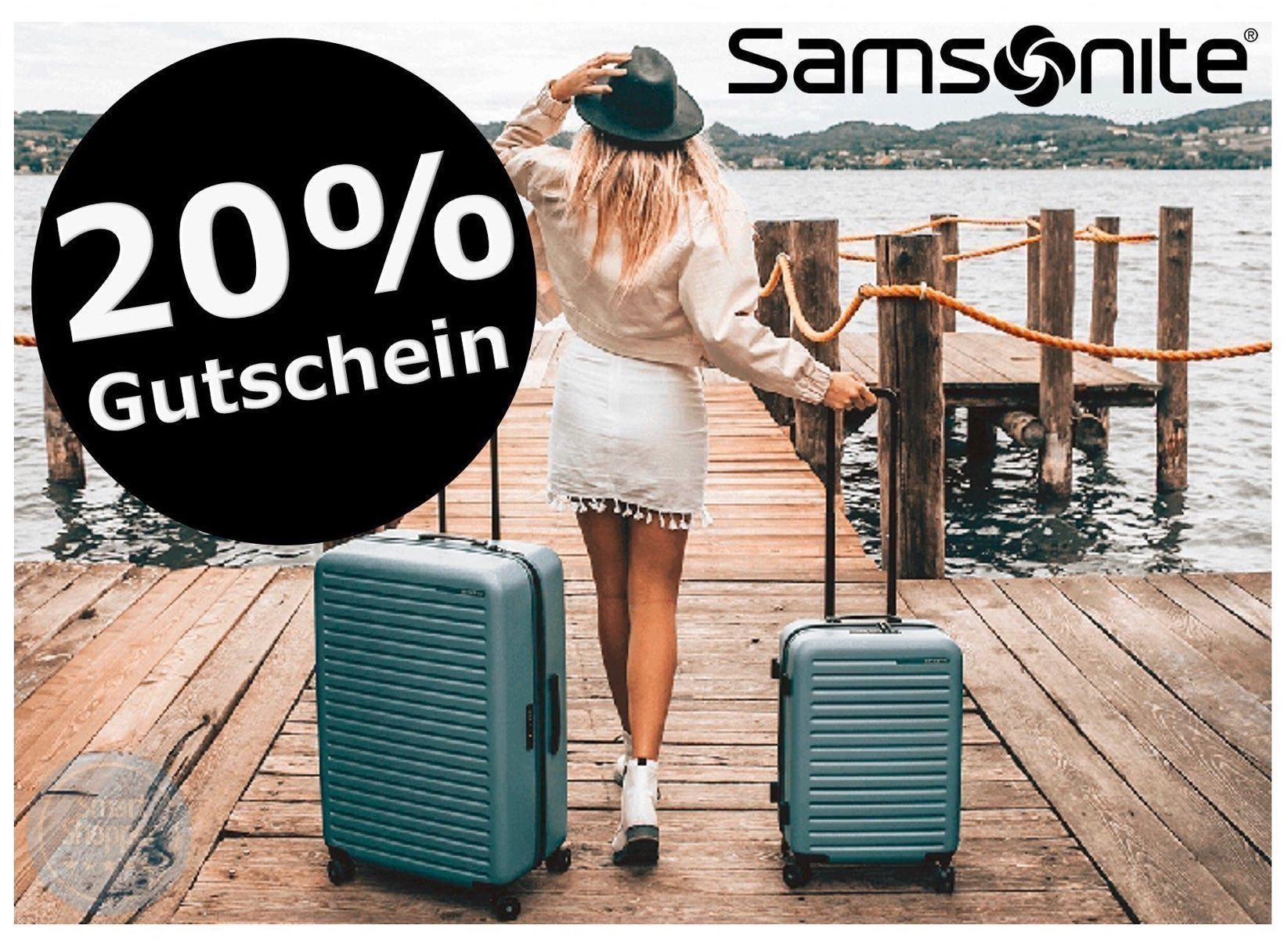 Samsonite Buoni: 20% Rabatt SAMSONITE Gutschein – Nuovo e nell'imballaggio originale da Chur venduto da smart.shopper