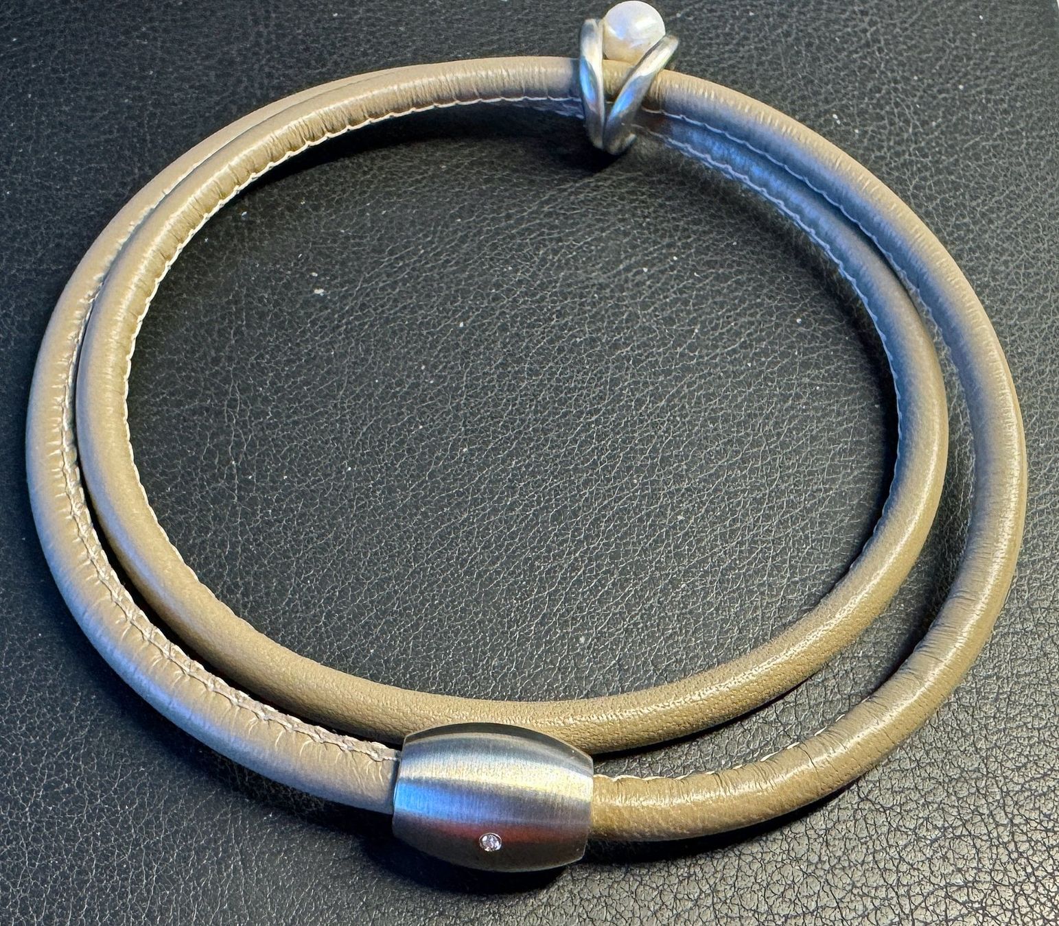 Bracciali & Braccialetti: Armband mit Magnetschliesse ca. 53.5 cm – Nuovo (secondo la descrizione) da Frick venduto da Tartaruga-6 2