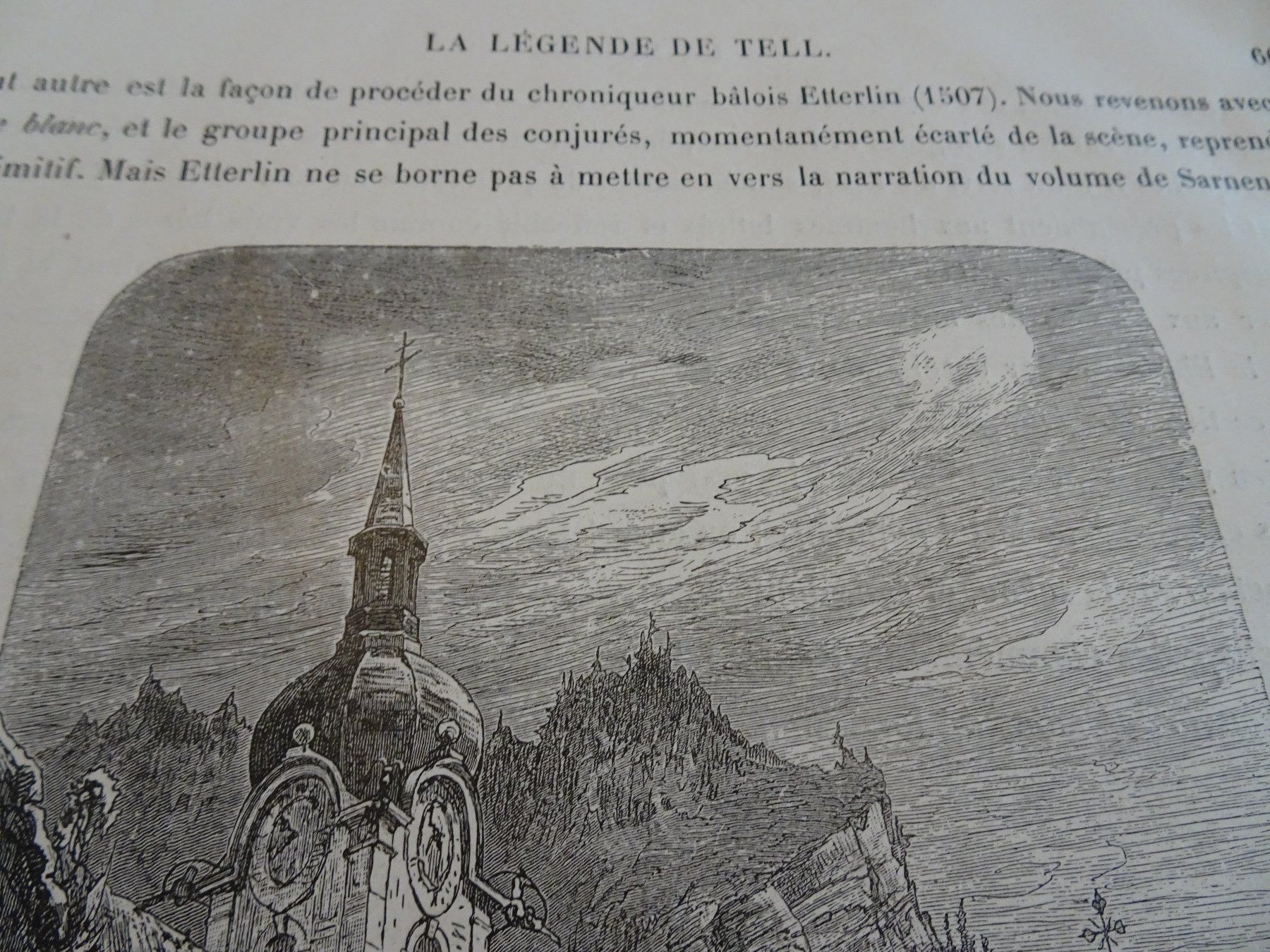 Gravures: Alter Stich von Altdorf. UR – D'occasion à Vitznau par Mina60 1