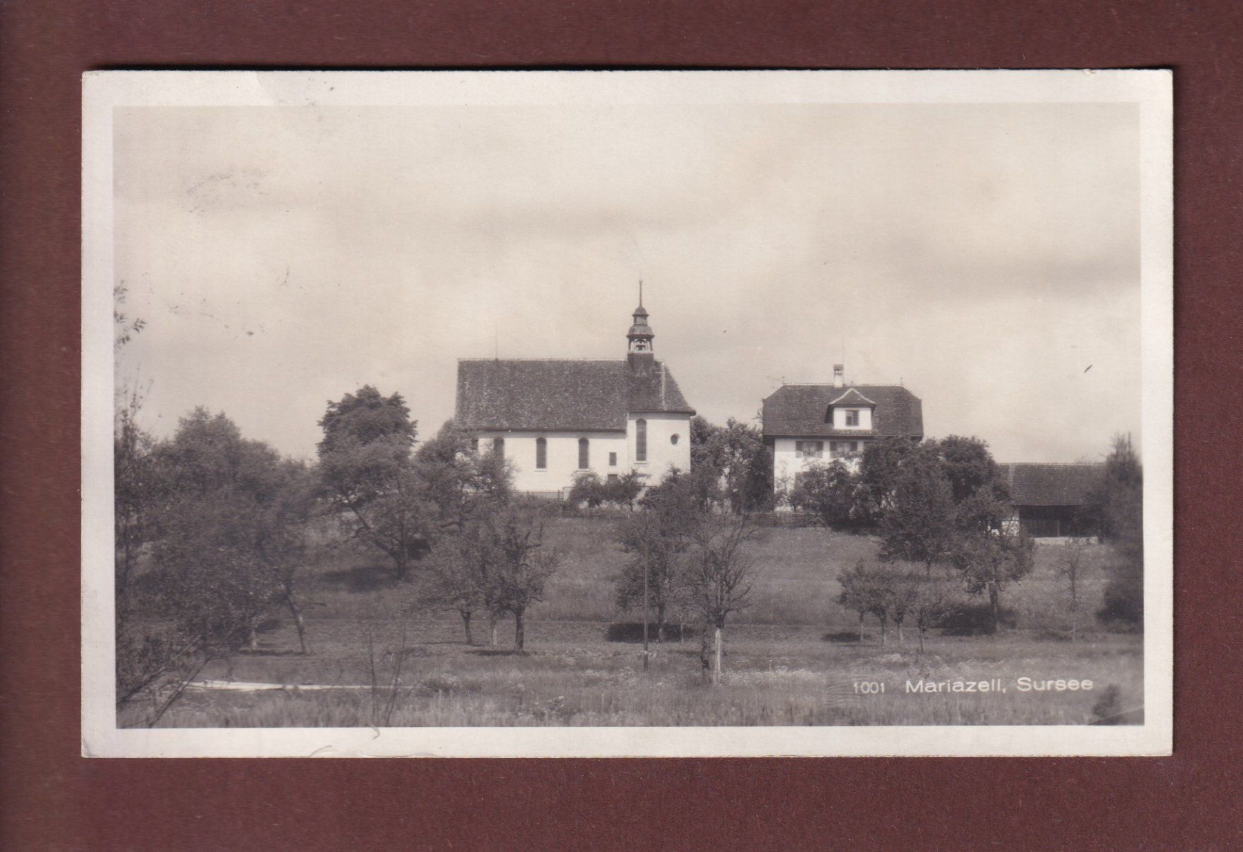 Ansichtskarten: SURSEE - MARIAZELL - 1930 – Gebraucht aus Pully von nicecards-shop
