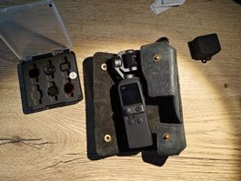 DJI Osmo Pocket 2 Kamera mit Filterset und Lederetui