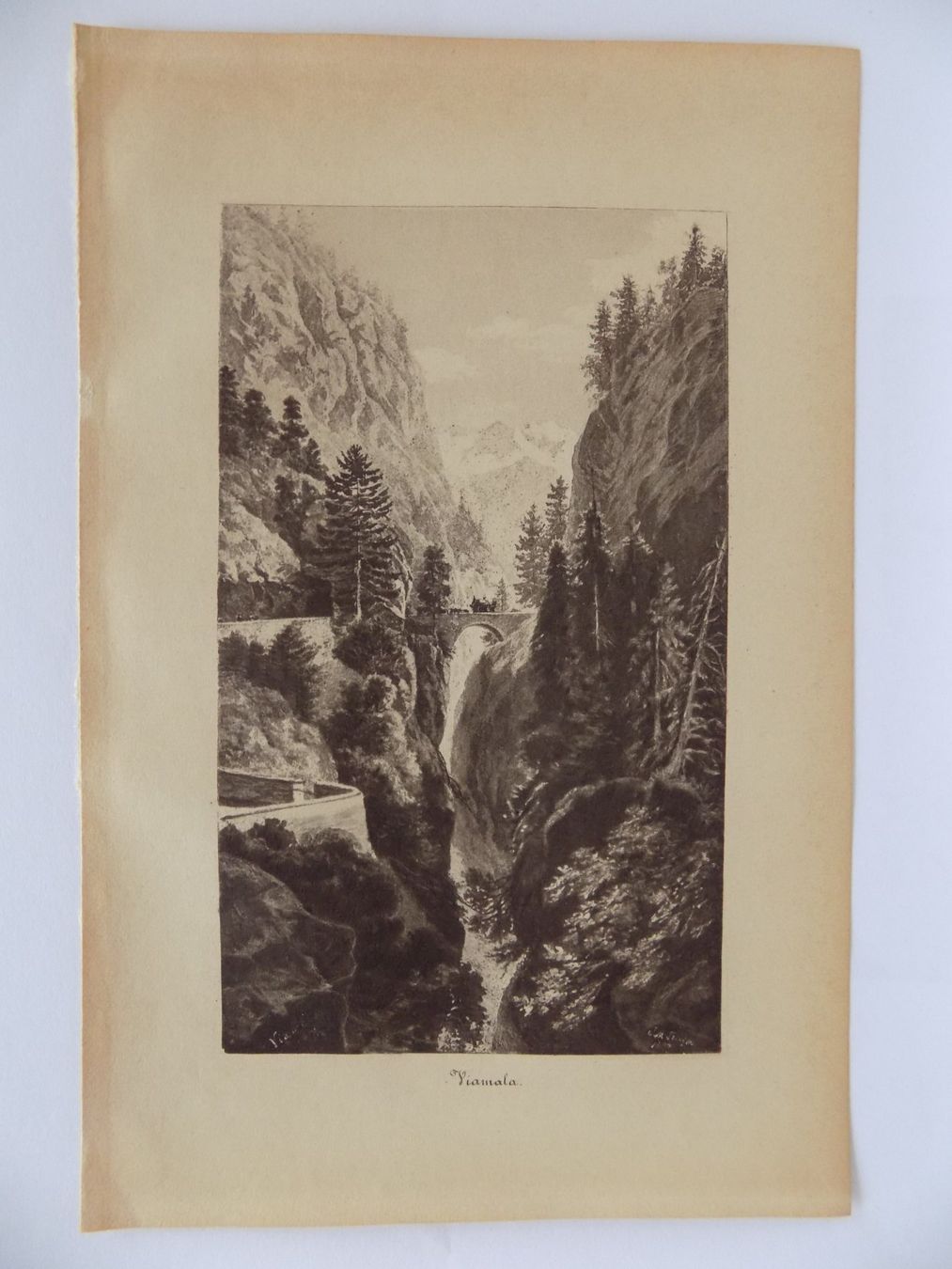 Gravures: Via Mala – D'occasion à Risch par Rischli15