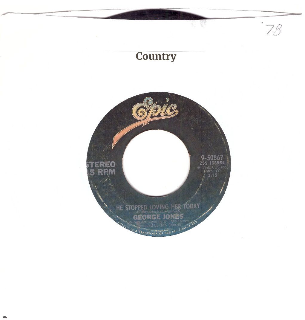 Dischi in vinile: GEORGE JONES – Usato da Bassersdorf venduto da house-of-vinyl