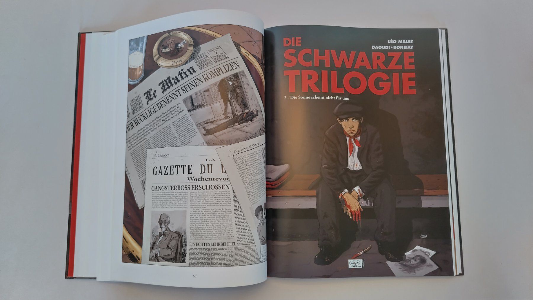 Fumetti: Die Schwarze Trilogie - Comic / Gesamtausgabe Hardcover 2009 – Usato da Bellach venduto da JingleJerry 5