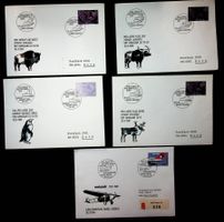 SUISSE POSTE AÉRIENNE 5 VOLS  1981 /U318