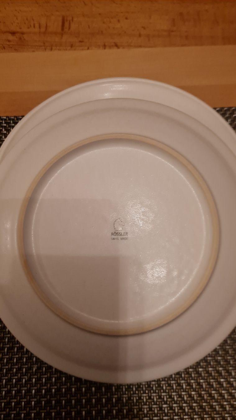 Rössler Teller: Rössler Dessert Fondue,usw.Teller – Neu (gemäss Beschreibung) aus Münsingen von Cuci31 3