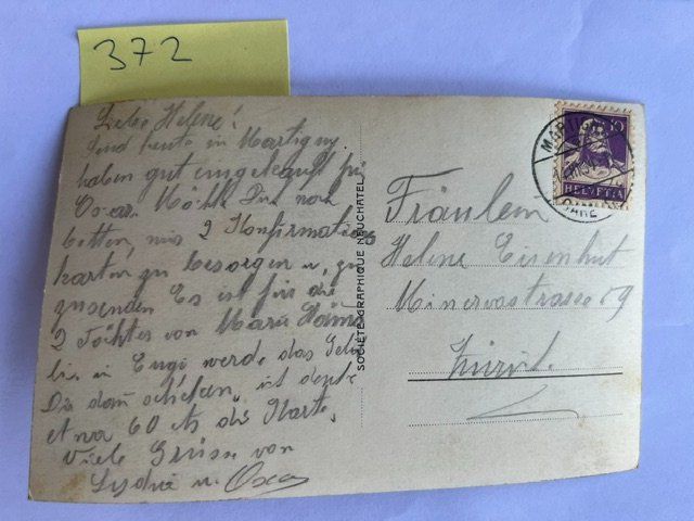Cartoline postali: Alte Ansichtskarte Martigny Tour de la Batiaz, ca. 1934 – Usato da Niederwil AG venduto da dahu75 1