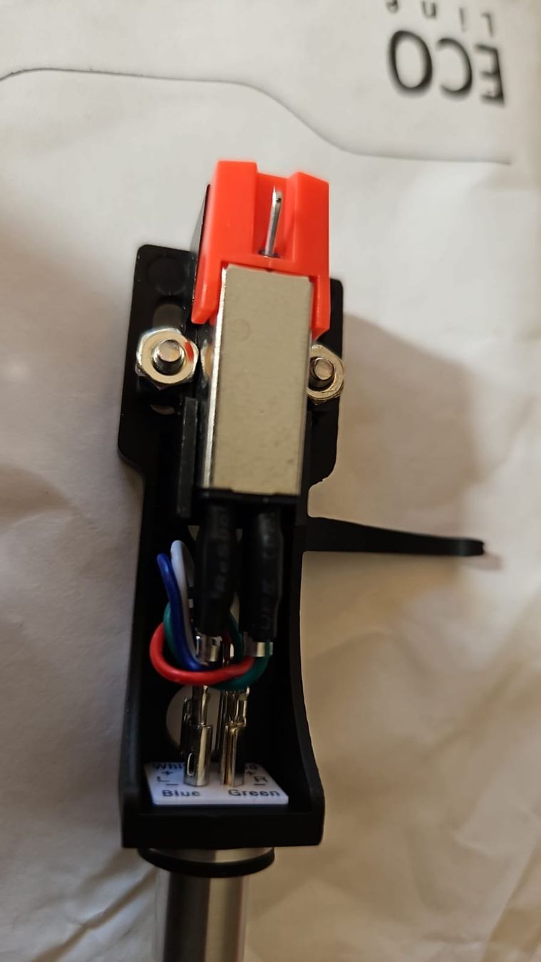 Audio Technica Plattenspieler: Audio Technica VM35T kompatible MM, LP-Cartridge Head Shell – Neu (gemäss Beschreibung) aus Mauren TG von nochbilligerjakob 3