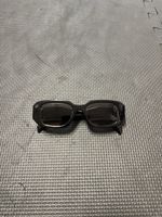 Schwarze Statement-Sonnenbrille – Retro/Y2K – Unisex