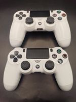 2 x Original Controller Sony PS4 Wireless DualShock 4 WEISS