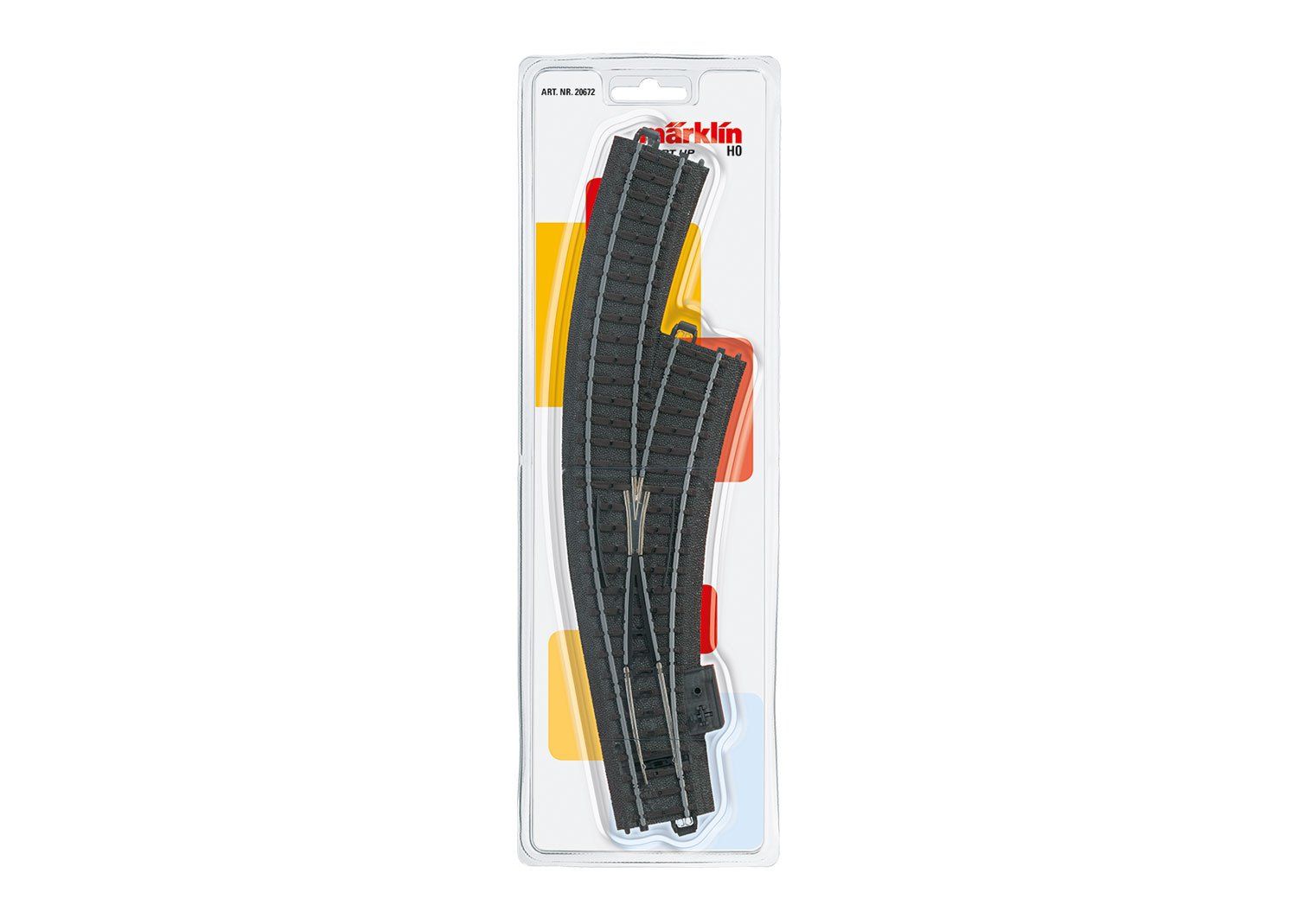 Märklin Modellini di ferrovie: Märklin 20672 Start up - Bogenweiche rechts – Nuovo e nell'imballaggio originale da Rorschach venduto da zubispielwaren