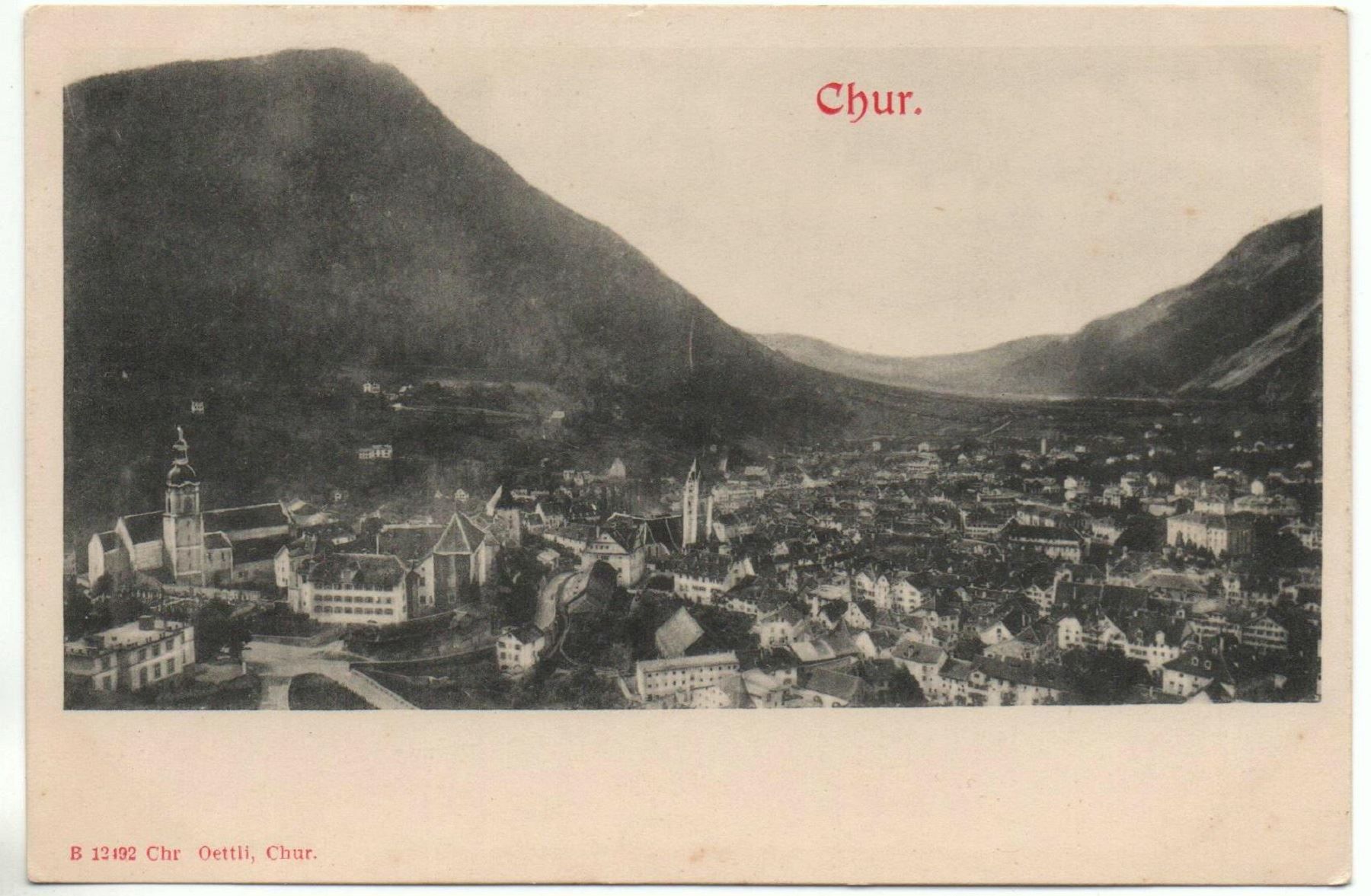 Cartes postales: CHUR vor 1900 – Neuf (Voir description) à Jona par philajona