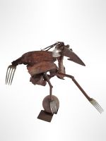 François Steinauer Rostiger Vogel - Skulptur