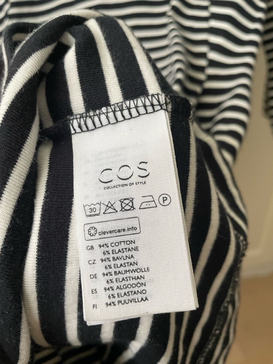 Cos Vestiti: COS Kleid, Gr. S, gestreift Baumwolle – Usato da Itingen venduto da Granini_93 2