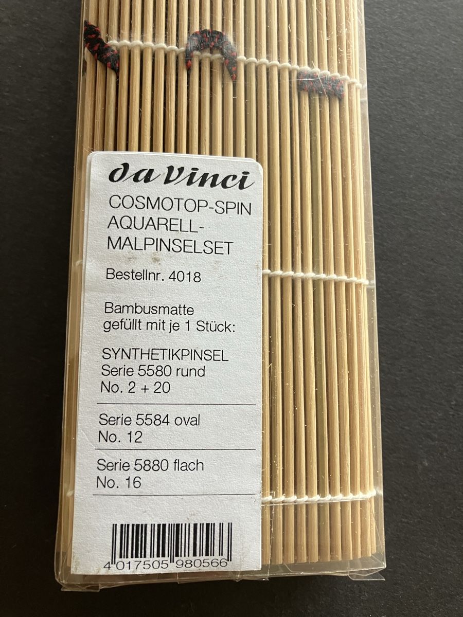 Pinsel: Aquarellpinsel Set daVinci Künstler – Neu und originalverpackt aus zollikon von Racher-Shop 1