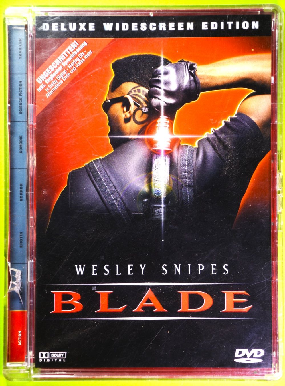 Alle DVDs: BLADE  /  WESLEY SNIPES  /  VAMPIR - KILLER ! – Neu (gemäss Beschreibung) aus Luzern von piro12
