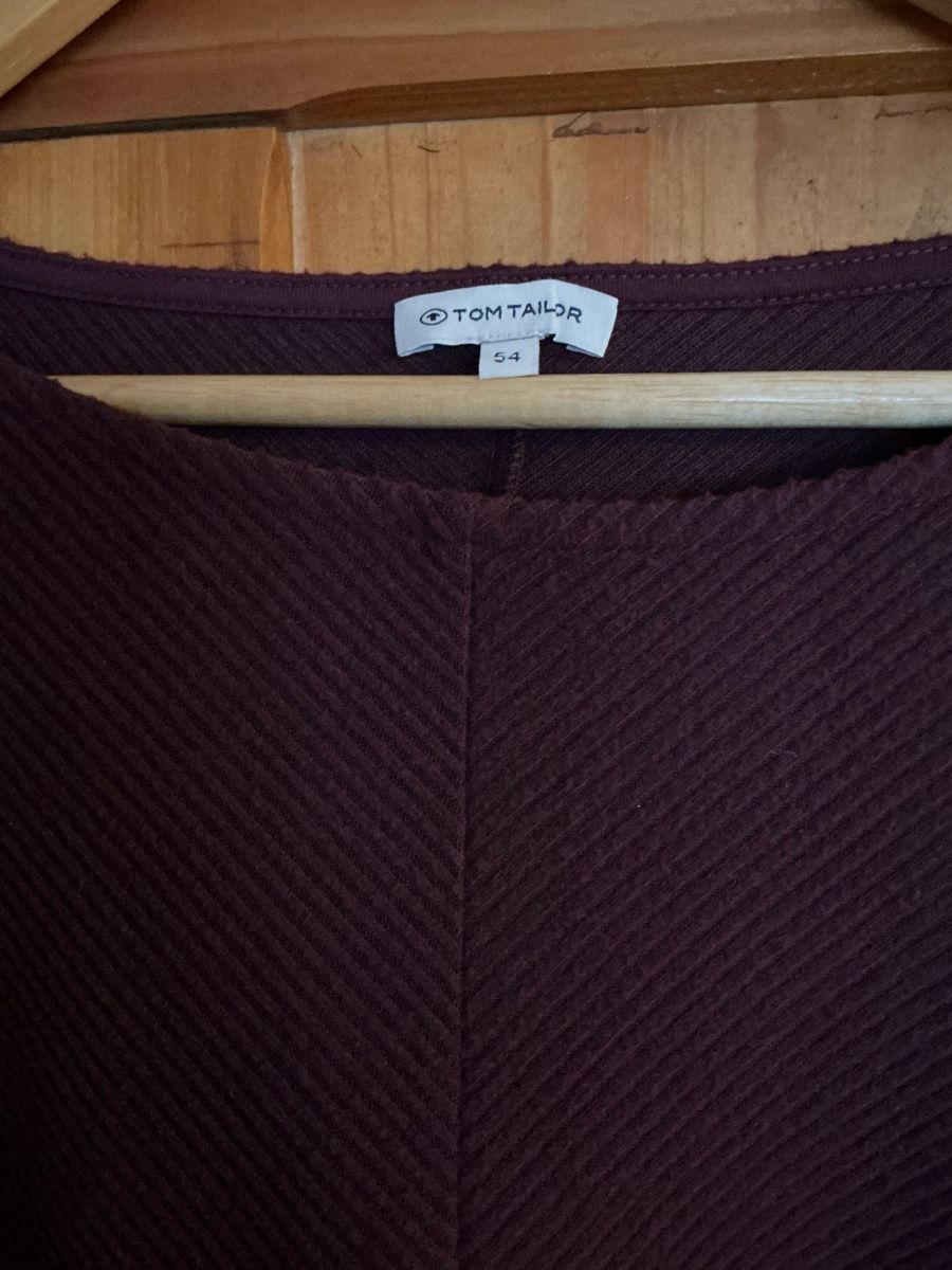 Tom Tailor Maglioni & Felpe: Tom Tailor Shirt, Gr. 54, Weinrot – Usato da Galmiz venduto da Chr7D 3