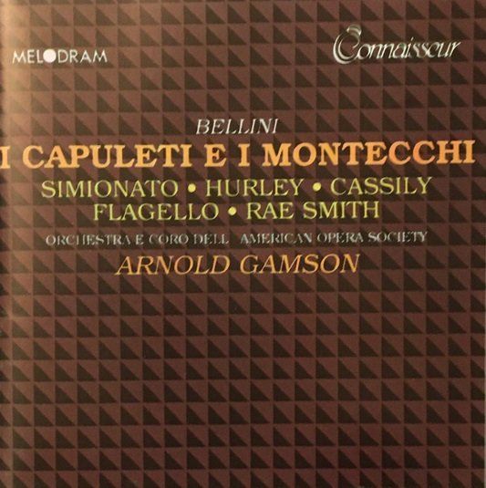 CD: Bellini - I Capuleti e i Montecchi (1958, Arnold Gamson) – Usato da Grüningen venduto da azulblanco 1