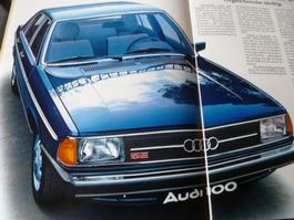 Audi 100 Prospekt 8.1978