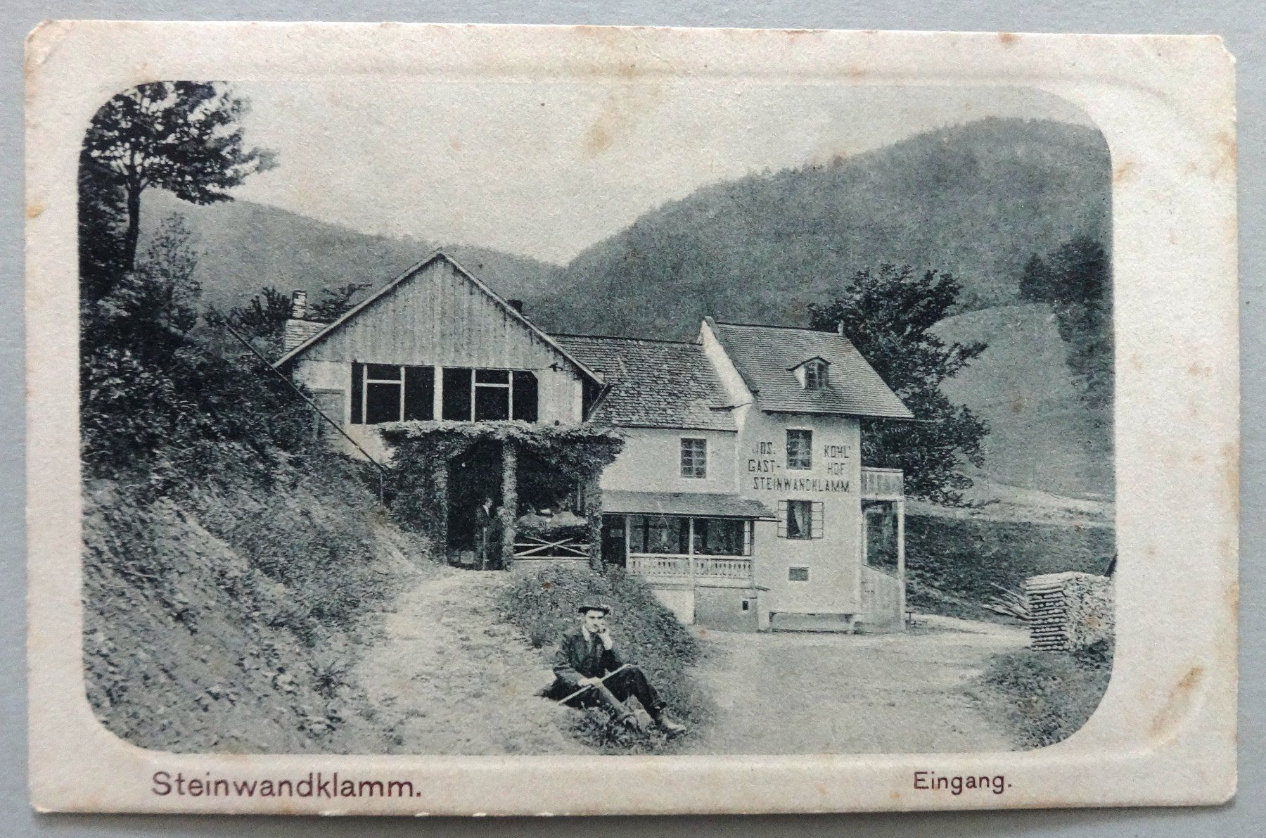 Cartoline postali: Steinwandklamm - Eingang – Difettoso da Fétigny venduto da Billy2miny