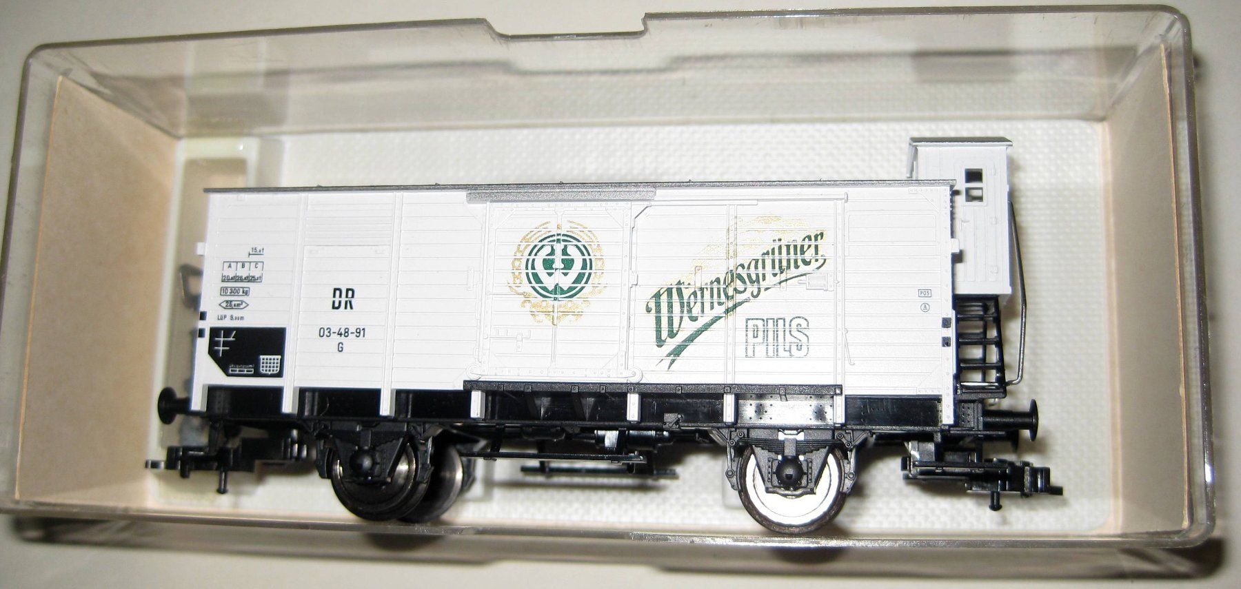 Fleischmann Modellini di ferrovie: Fleischmann 4x Güterwagen DB, DC in OVP – Nuovo (secondo la descrizione) da Yverdon les Bains venduto da f751m 3