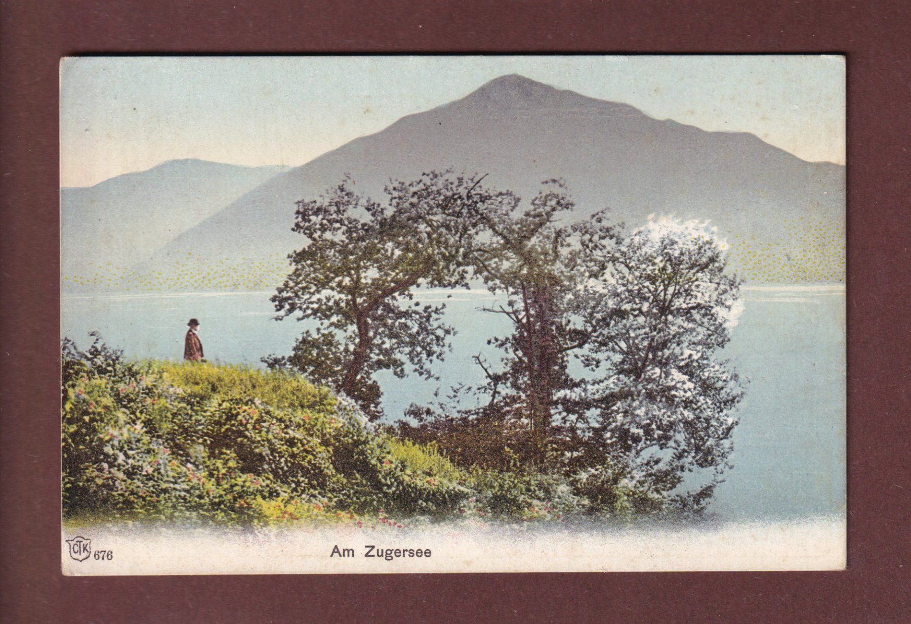 Ansichtskarten: Am ZUGERSEE – Gebraucht aus Pully von nicecards-shop
