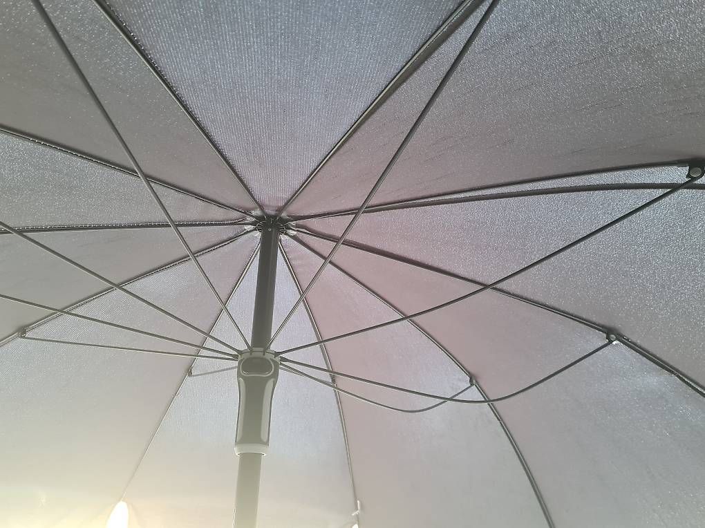 Ombrelloni: Parasol Doppler 2.5m anthracite – Usato da Epalinges venduto da mux_vc5l 1