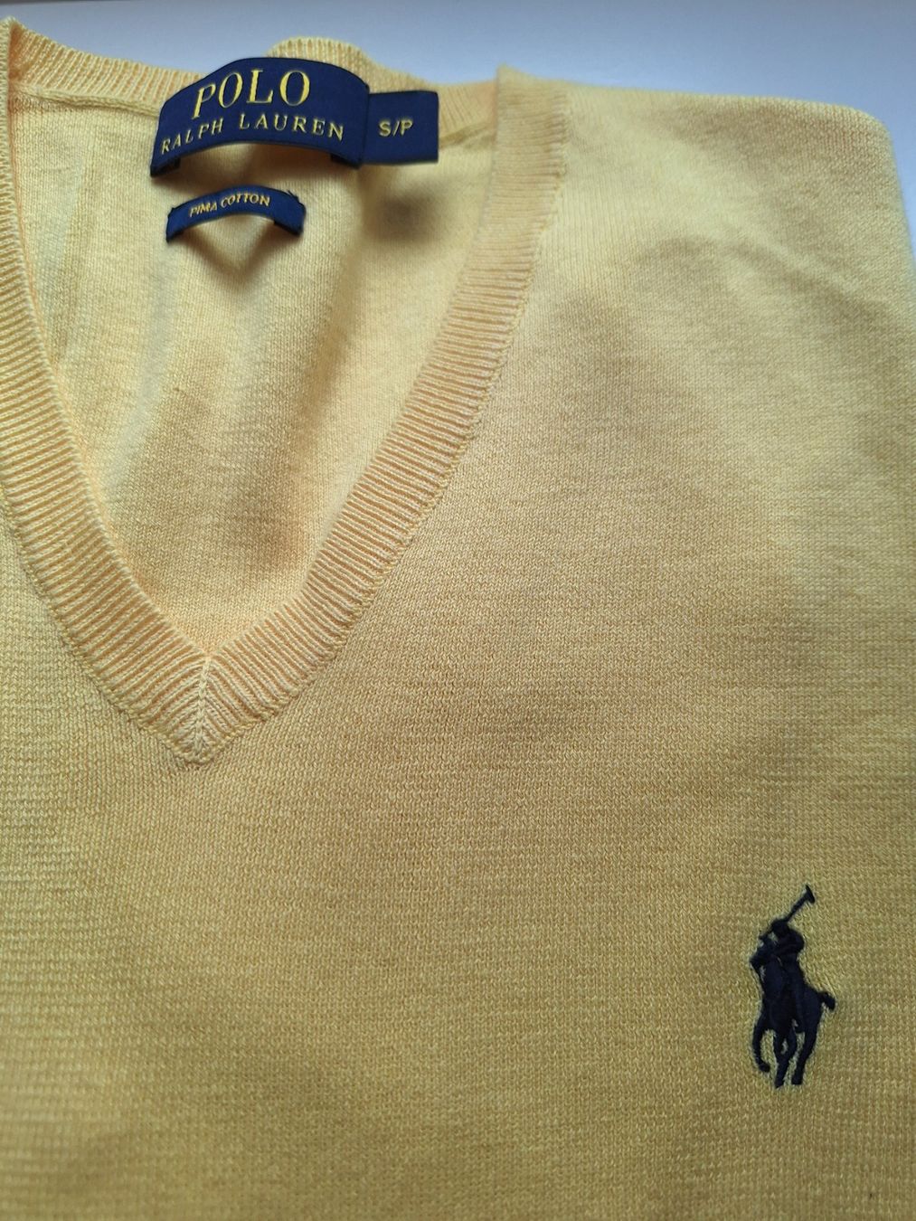 Ralph Lauren Maglioni & Felpe: Polo Ralph Lauren Pullover Pulli, Gr S, Gelb, Neuwertig – Nuovo (secondo la descrizione) da Münchenbuchsee venduto da Salezm 3