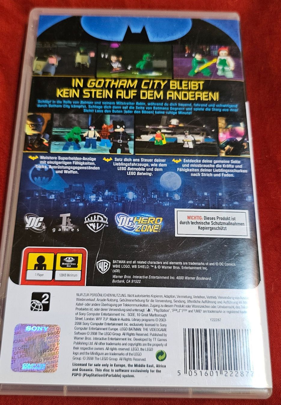 Sony Spiele: PSP Spiel - Lego Batman das Videospiel – Gebraucht aus La Garde von The_Hammer76 1