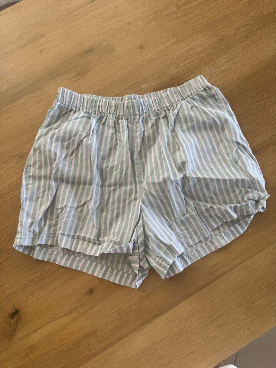 Primark Pantaloni: short fluide rayé vert d’eau & blanc primark taille XS – Nuovo (secondo la descrizione) da Lonay venduto da nei_79jc
