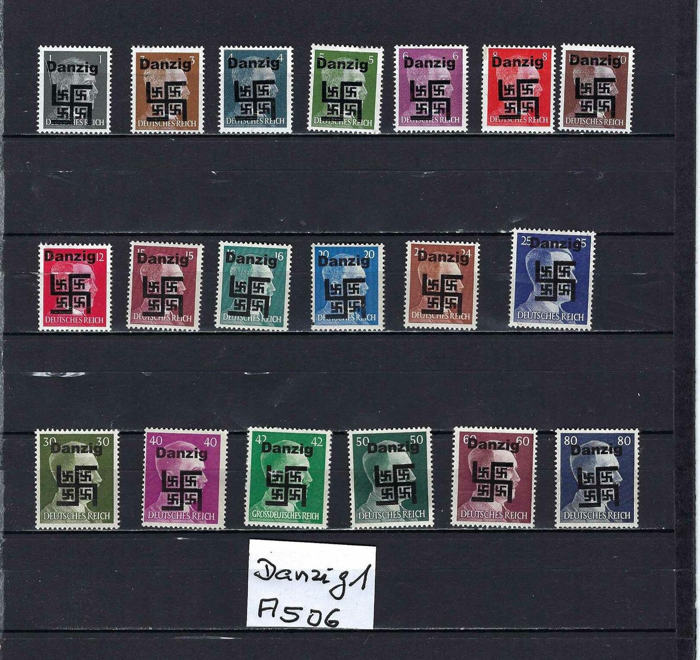 Tous les timbres: WKII Besetzung Danzig ** – Neuf avec emballage d'origine à Altstätten SG par Nandodax