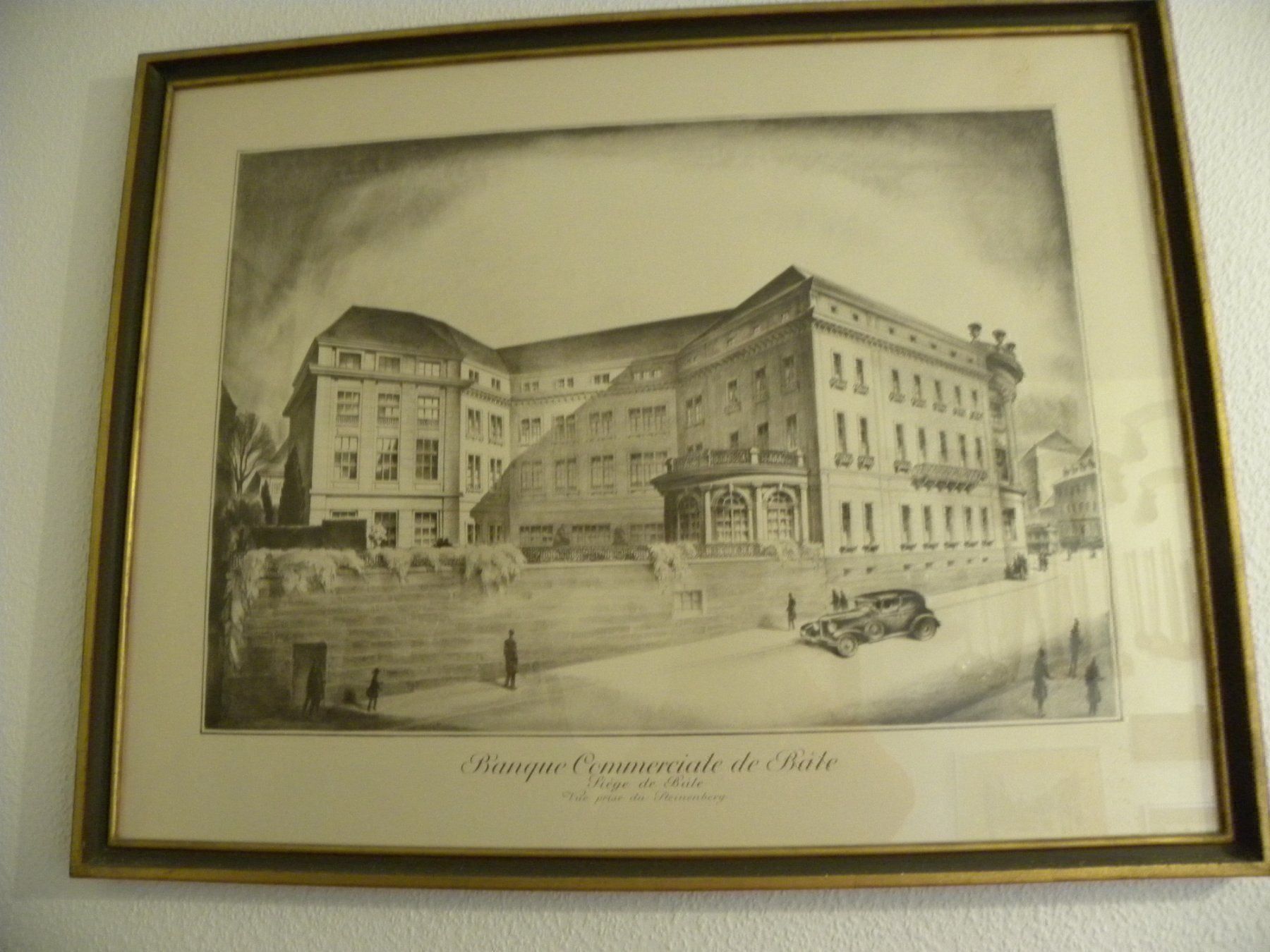 Grafiken & Lithographien: BASEL, Paul Kammüller Basler Handelsbank – Gebraucht aus Reinach von Taysalmon 1