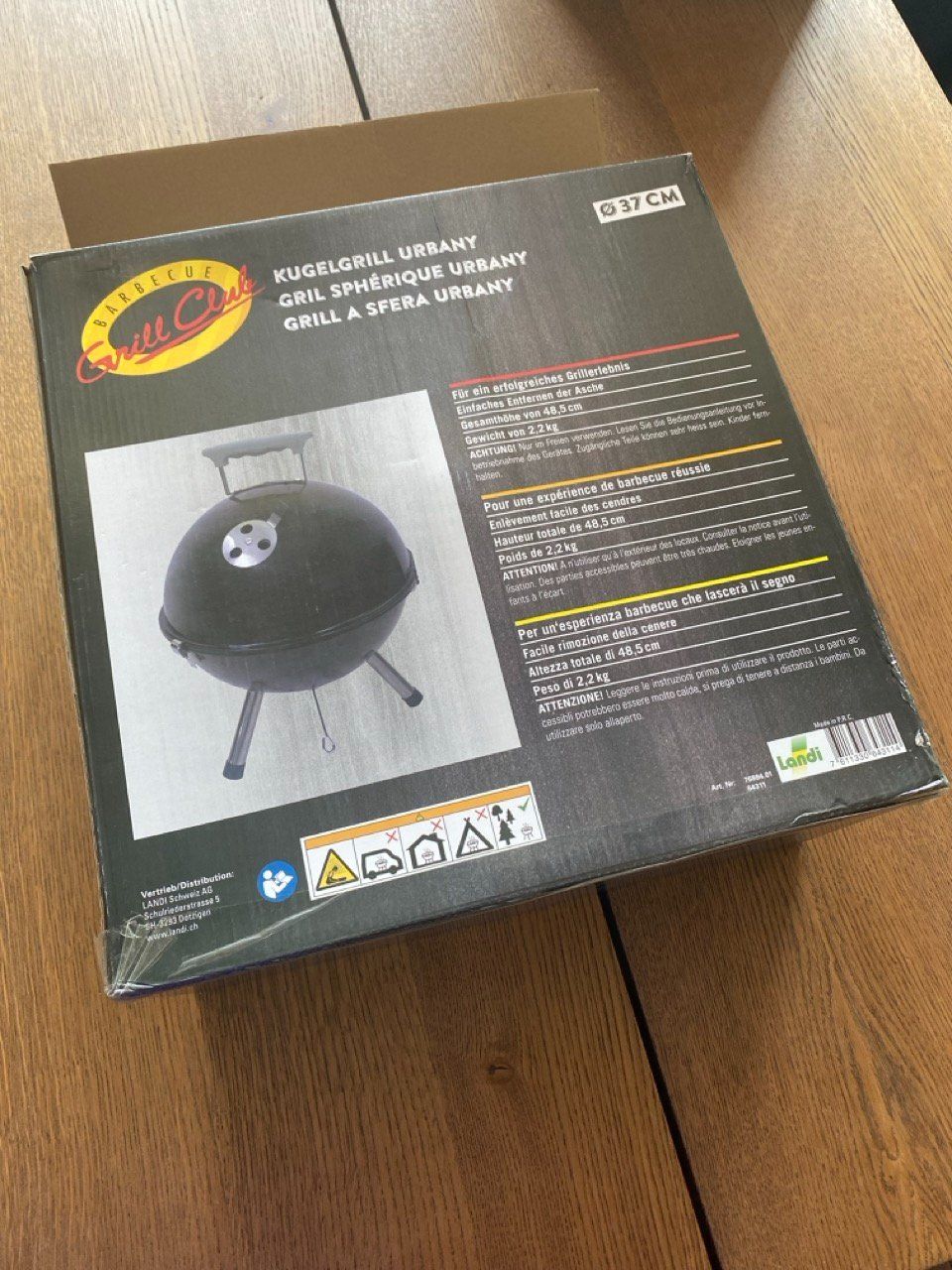 Griglie: Kugelgrill - Neu & ungebraucht – Nuovo e nell'imballaggio originale da Rothenburg venduto da ab_80