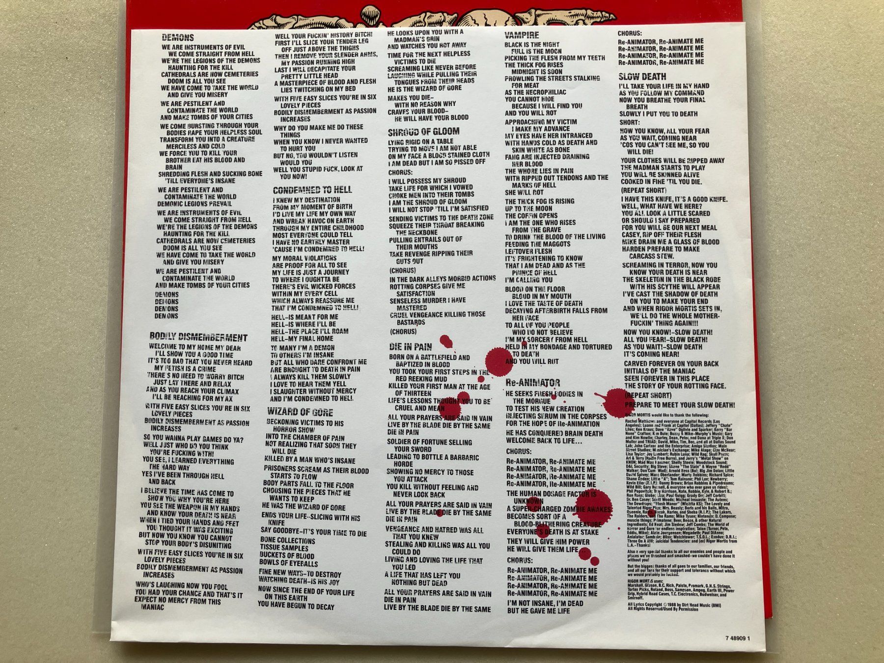 Dischi in vinile: Rigor Mortis – Usato da Aarwangen venduto da Jukebox3 5