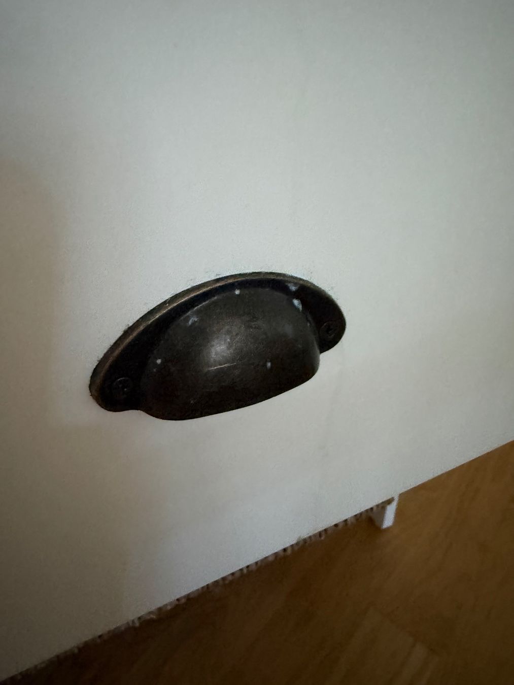 Micasa Mobili per bagno: WC-/Lavabo-Schrank Weiss mit Flechtkorb – Usato da Rikon im Tösstal venduto da arizona8 2