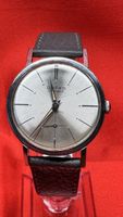 DUPRO Herren Uhr 17 Jewels silber Stahl Gehäuse Handaufzug 