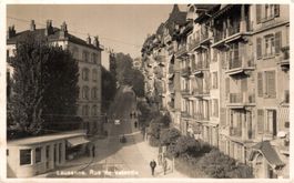 Lausanne. Rue du Valentin