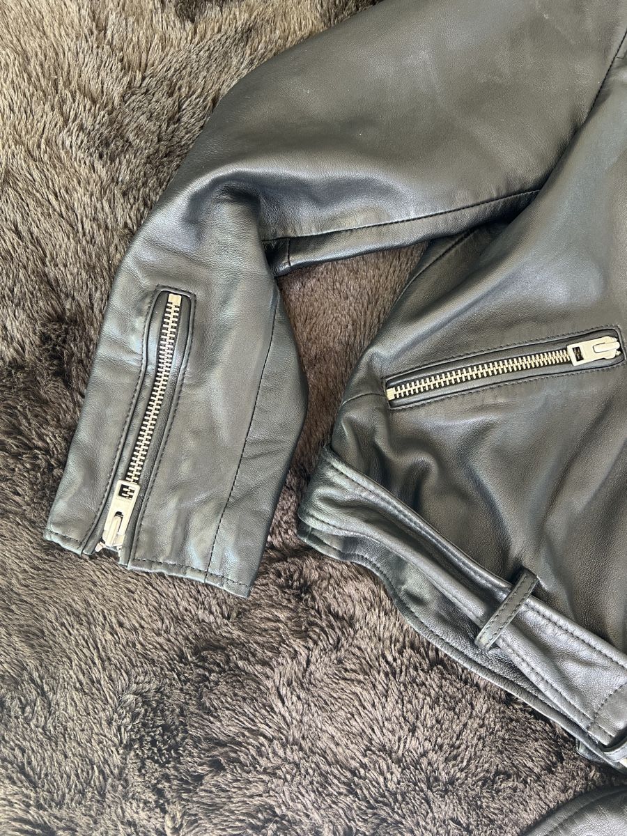 Allsaints Giacche: Allsaints Balfern Biker Lederjacke Schwarz – Usato da Kilchberg ZH venduto da ellie. 1
